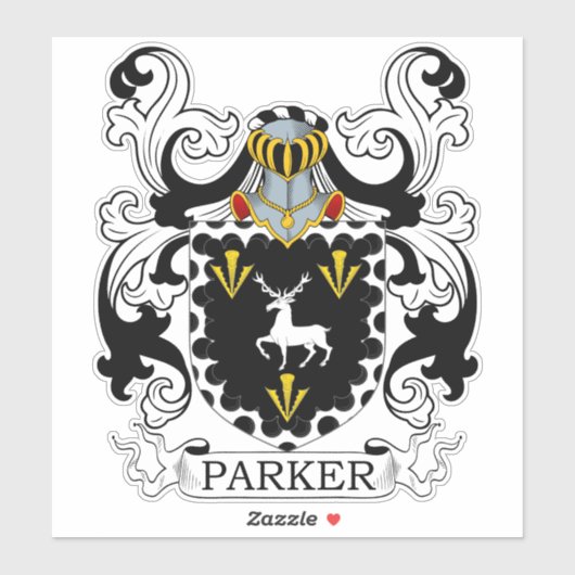 Sticker Parker Family Crest (Feuille)
