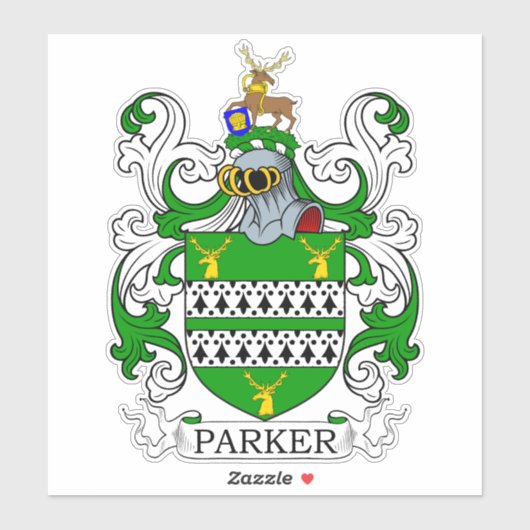 Sticker Parker Family Crest (Feuille)