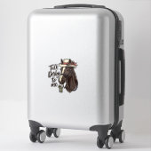 Sticker Parle Derby À Moi Design De Chemise De Course De C (Sur valise)