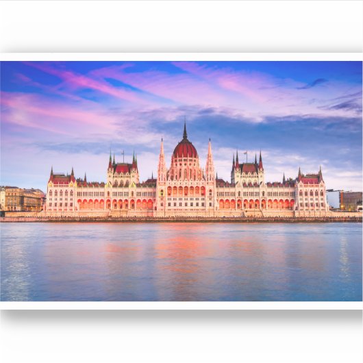 Sticker Parlement hongrois (Devant)