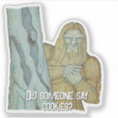 Sticker Parodie de mème Bigfoot (Devant)