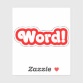 Sticker Parole ! (Feuille)