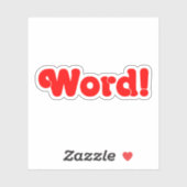 Sticker Parole ! (Feuille)