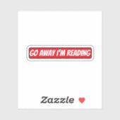 Sticker Pars Je Lis (Feuille)