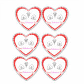 Sticker Partagez votre amour ! (Devant)