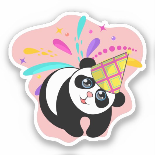 Sticker Parti Panda (Recto)