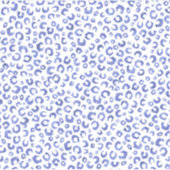 Sticker Parties scintillant bleu blanc Poster de animal lé (Devant)