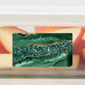 Sticker Parties scintillant en or Emerald Green No (Apposé)