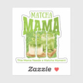 Sticker PARTIES SCINTILLANT verte MATCHA MAMA Brise de pin (Feuille)