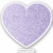 Sticker Parties scintillant violet ultra violet brillant c (Devant)