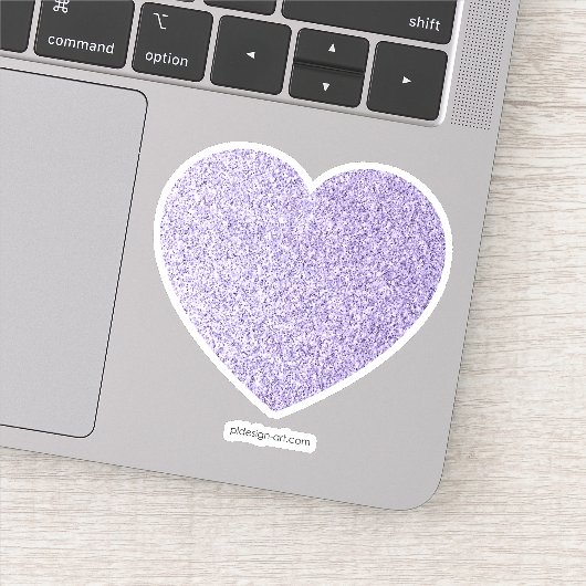 Sticker Parties scintillant violet ultra violet brillant c (Détail)