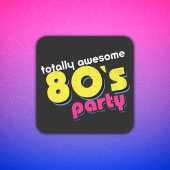 Sticker Party des années 80 totalement génial