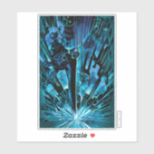 Sticker Pas aujourd'hui (Feuille)