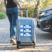 Sticker Pas de cale de vitrine de toilettes publiques (Valise Insitu)