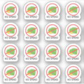 Sticker Pas de dépense Jour Argent Économiser Planificateu (Devant)