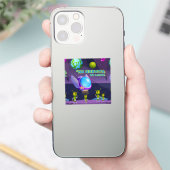 Sticker Pas de gravité pas de limites (Téléphone)