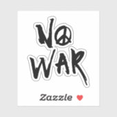 Sticker Pas de guerre (Feuille)