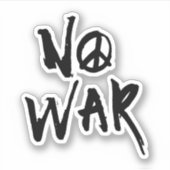 Sticker Pas de guerre (Devant)