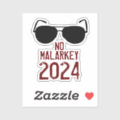 Sticker Pas de Malarkey 2024 (Feuille)