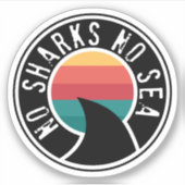 Sticker Pas de requins ni mer (Devant)