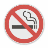 Sticker Pas de tabac (Devant)