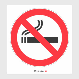Sticker Pas de tabac