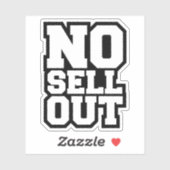 STICKER PAS DE VENTE (Feuille)