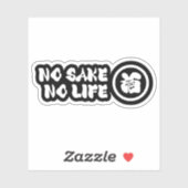 STICKER PAS DE VIE SAINE (Feuille)