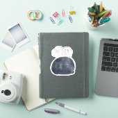 Sticker Pas même d'écouter Kitty (Couverture iPad)