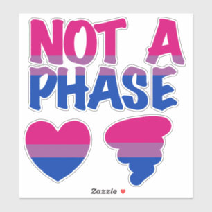 Sticker Pas Un Bisexuel De Phase