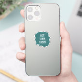 Sticker Pas Votre Habibi (Téléphone)