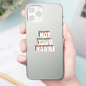 Sticker Pas votre Habibi (Téléphone)