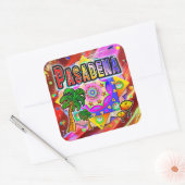 Sticker Pasadena Tropical Friends (Enveloppe)