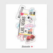 STICKER PASS LAS VEGAS NEVADA USA (Feuille)