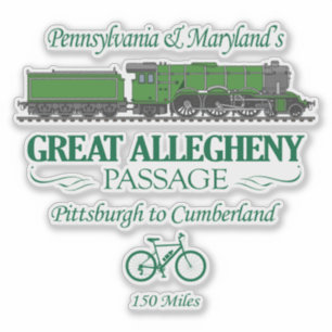 Sticker Passage d'Allegheny (RT2)