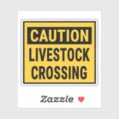 Sticker Passage de garde du bétail (Feuille)