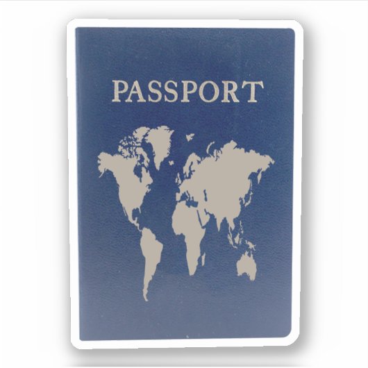 Sticker Passeport (Devant)