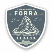 Sticker passo della forra dans les applications moto itali (Recto)