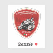 Sticker Passo di Falzarego-italien (Feuille)