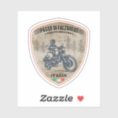 Sticker Passo di Falzarego-italien (Feuille)