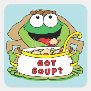 Sticker Passover "Avez De La Soupe ?" Sticker carr
