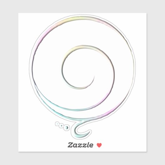 Sticker Pastel Gratitude (Feuille)