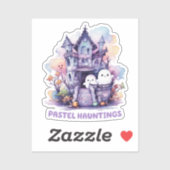 Sticker Pastel Hauntings (Feuille)