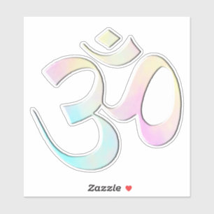 Sticker Pastel Om