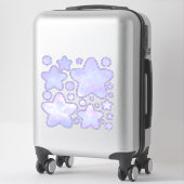 Sticker Pastel Purple Star Decal (Sur valise)