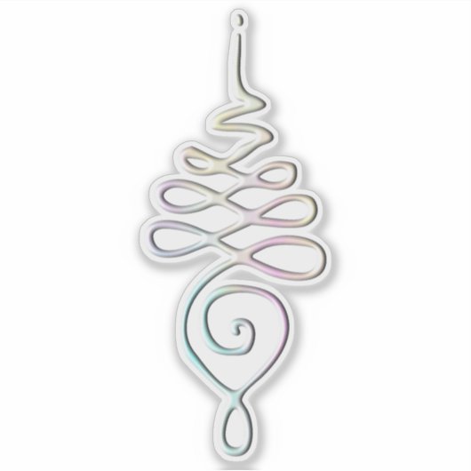 Sticker Pastel Unalome  (Devant)