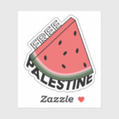 Sticker pastèque (Feuille)