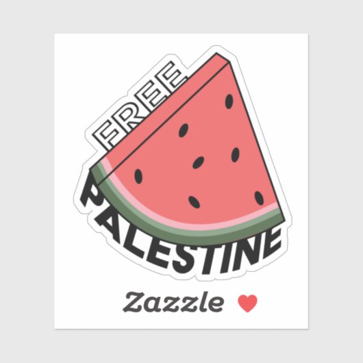 Sticker pastèque (Feuille)