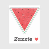 Sticker pastèque la Palestine (fr) (Feuille)