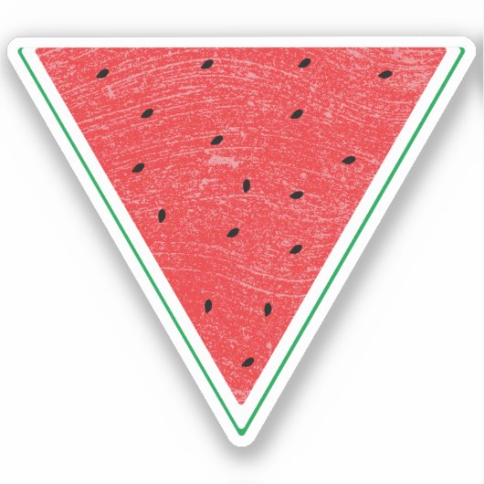 Sticker pastèque la Palestine (fr) (Recto)